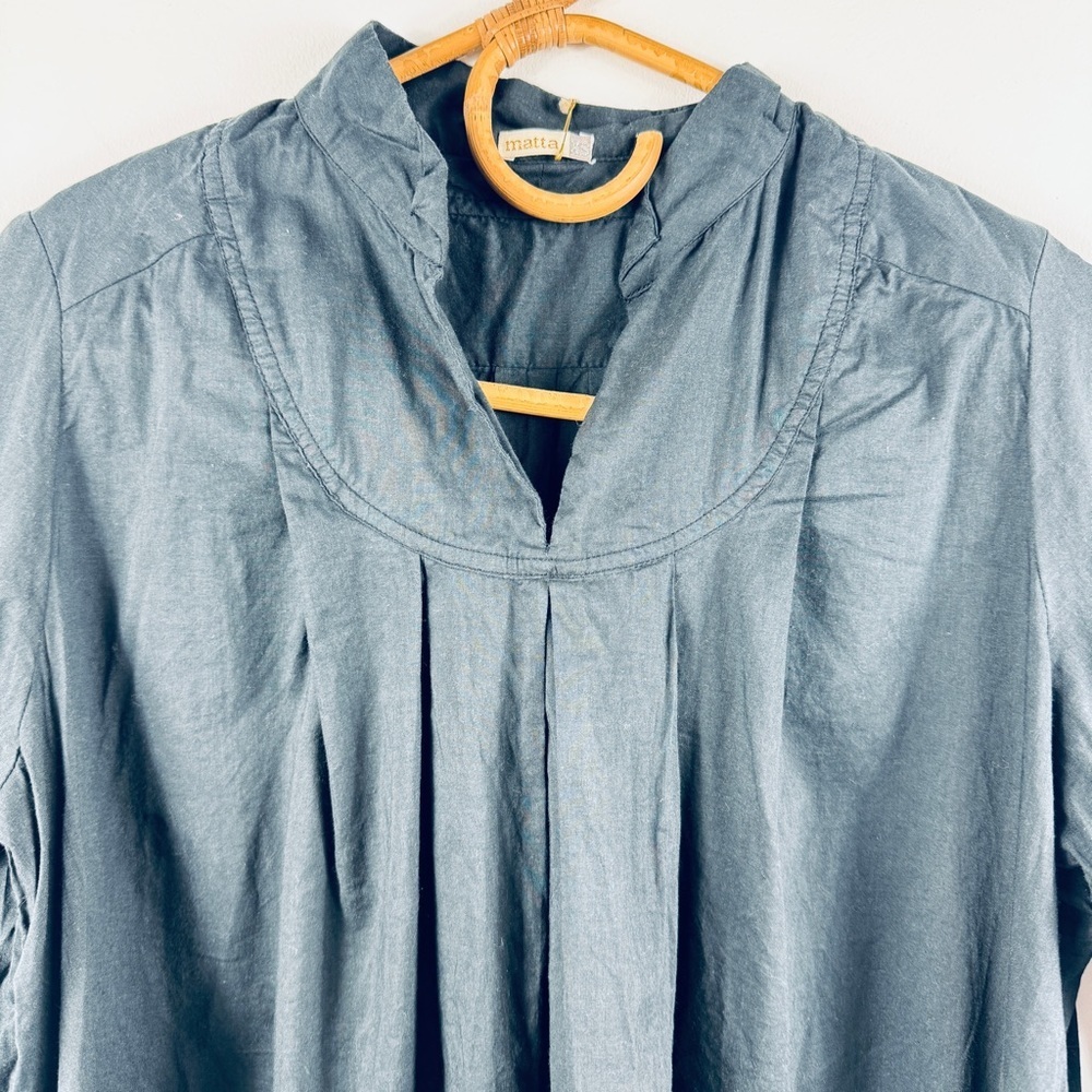 Matta Nyc 100% Cotton Black Chakra Blouse — image 5 of 8